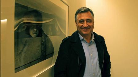 La UPNA entrega a Gervasio Sánchez el Premio Jaime Brunet