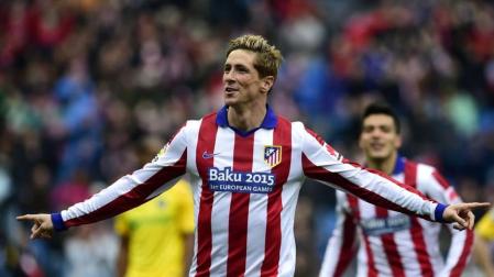 Fernando Torres celebra su gol contra el Getafe