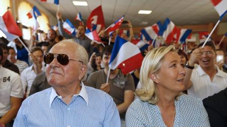 Marine Le Pen rompe con su padre