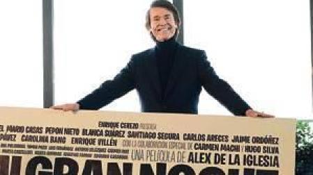 De la Iglesia termina de rodar 'Mi  gran noche', con Raphael y Mario Casas