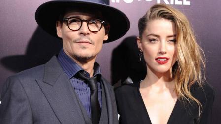 Johnny Depp y Amber Heard.
