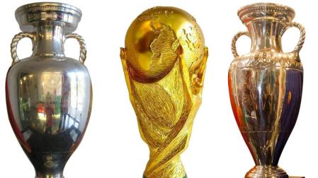 Las Eurocopas y el Mundial.
