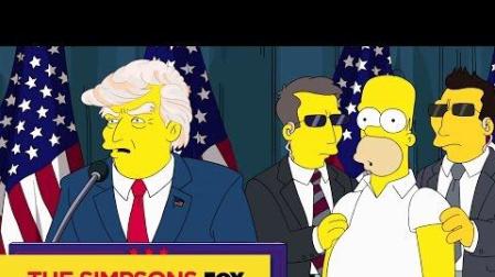 Donald Trump, en un capítulo de 'Los Simpsons'