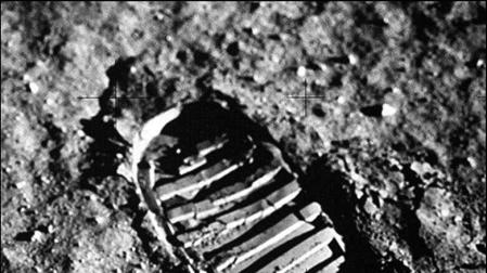La huella del primer hombre que pisó la Luna cumple 46 años