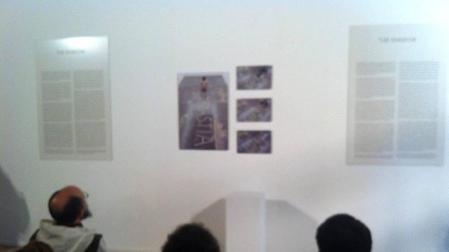 La muestra ha abierto con las fotos de la parte polémica de Azcona