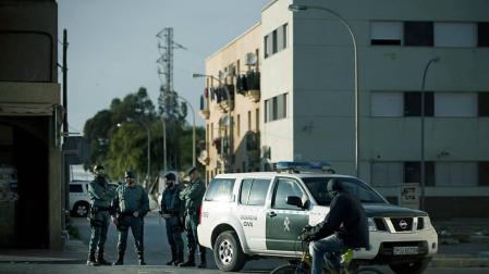 Tres detenidos por los altercados tras la muerte de un guineano en Roquetas