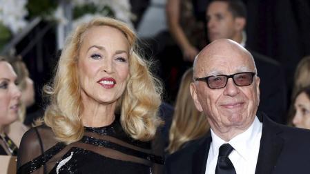 Rupert Murdoch y Jerry Hall se casan