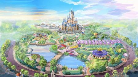El parque Disneyland Shanghai estará construido este año