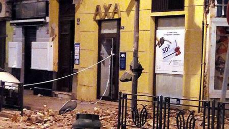 Al menos 15 heridos leves por cortes y lesiones en Melilla por el terremoto