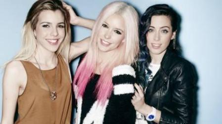 La 'girl band' Sweet California, en el Zentral Kafe