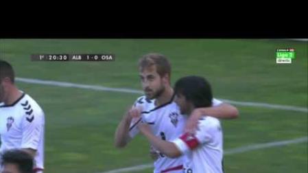 1-0: Pulido (minuto 20)