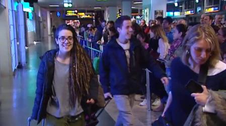 Llegan a Madrid los primeros españoles procedentes de Bruselas
