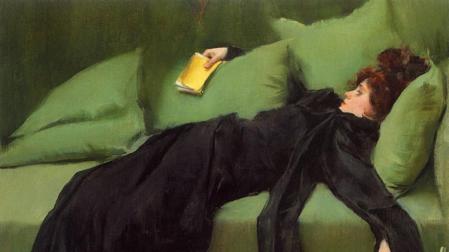 'Joven decadente', de Ramón Casas.