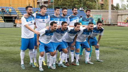 Once inicial de la Asociació Esportiva Prat para uno de los encuentros de esta temporada.