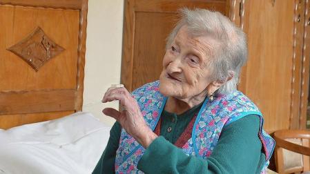 La mujer más anciana del mundo quiere superar el récord de Jeanne Calment