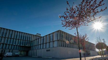 Una imagen tomada en el centro tecnológico de Estella que acoge en su ala derecha el vivero reservado a empresas de nueva creación.