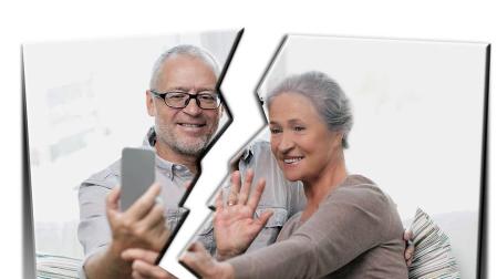 Los expertos llaman la atención sobre el auge de los divorcios al llegar la jubilación