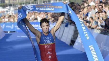 Javier Gómez Noya, tras una prueba.