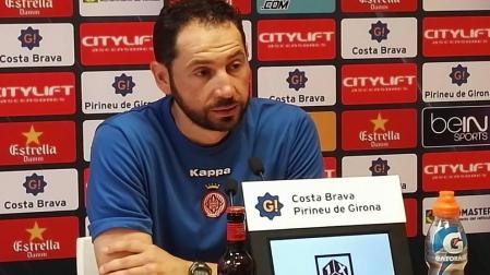 Pablo Machín, técnico del Girona.