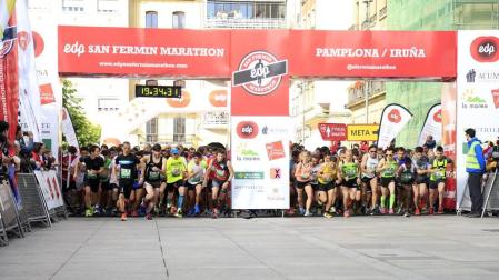 Galería de imágenes de la tercera edición de la San Fermín Marathon