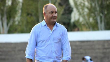 Mánix Mandiola, en un partido del Tudelano.