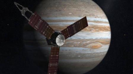 Juno entra en la órbita de Júpiter tras casi cinco años de viaje