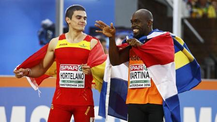 Bruno Hortelano se cuelga la plata en 200 metros