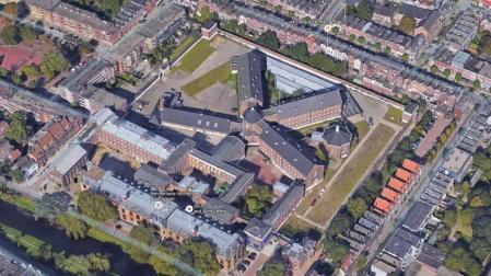El complejo penitenciario de Rotterdam.
