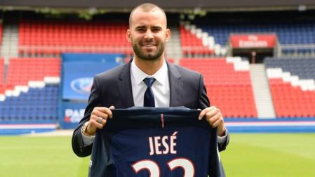 Jesé, presentado con el PSG.