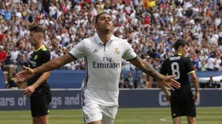 Mariano, con el Real Madrid.