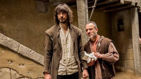 Gonzalo y Satur, en 'Aguila Roja'.