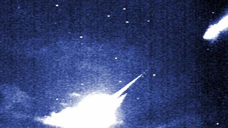 Una bola de fuego atravesó el cielo de Castilla la Mancha este martes