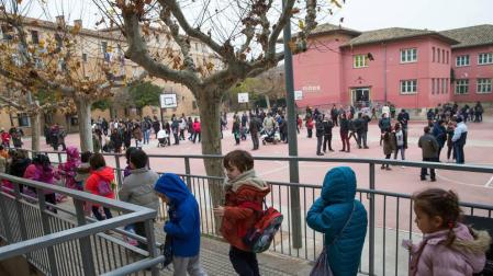 Educación confirma una línea menos en el colegio Elvira España de Tudela