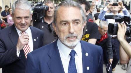 Los cabecillas de la trama Gürtel, Francisco Correa (d) y Pablo Crespo.