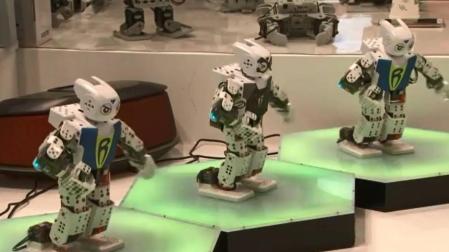 Los nuevos prototipos de robot se presentan en Pekín