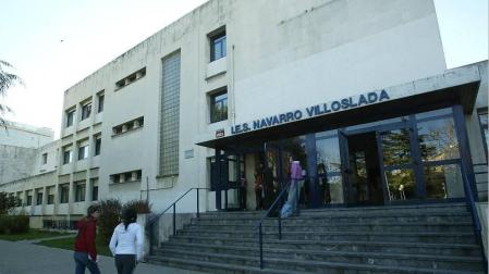 Instituto Navarro Villoslada, uno de los centros donde se ha desarrollado el programa de promoción de salud mental.