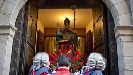 Procesión de San Saturnino del año pasado.