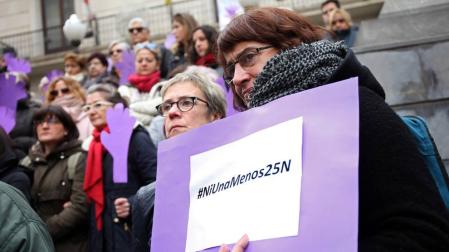 Concentraciones del Día Internacional contra Violencia de Género hacia las mujeres en distintas localidades Ribera