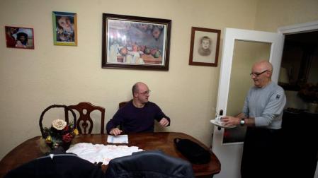 El desayuno de Mikel Sola.