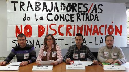 Movilizaciones en la enseñanza concertada contra los recortes del cuatripartito