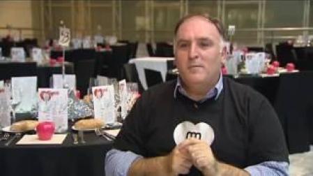 El chef José Andrés cree que "tarde o temprano" llegará a un acuerdo con Trump