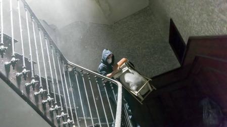 Tres detenidos y siete heridos en el desalojo de un edificio en el Paseo de Sarasate