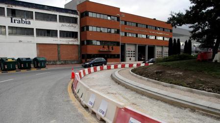 CC OO denuncia los accesos al parque de bomberos de Cordovilla
