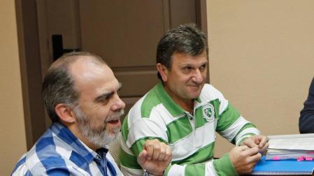 Alberto Ilundáin  (izq.) y José Ignacio Erro.