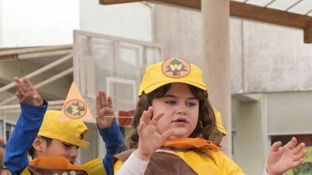 Los colegios de Navarra celebraron el viernes carnaval en las aulas.