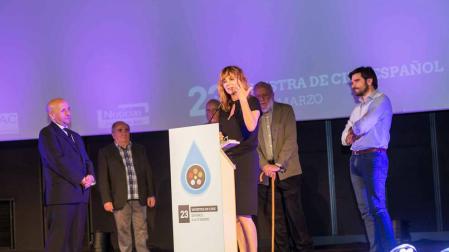 Tudela se rinde a la actriz Emma Suárez