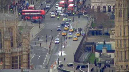 Ataque en las proximidades del Parlamento británico
