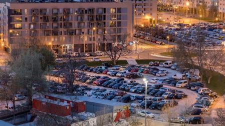 Corralillos, el parking gratuito de 'lo Viejo'