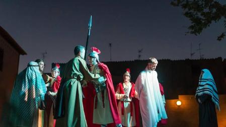 Procesión del miércoles en la capital ribera.