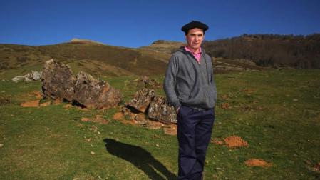 Patxi es pastor en Azpegi